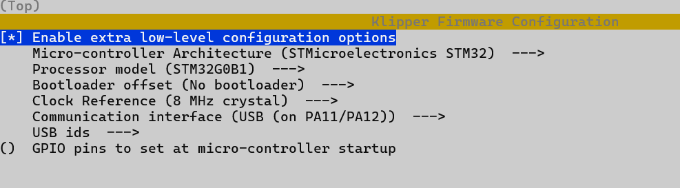 manta M5P with g0b1 usb